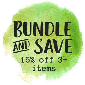 BUNDLE DISCOUNT 15% Off 3 or more Items in Closet